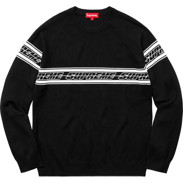 [해외] 슈프림 스트라이프 라글란 스웨터 Supreme Stripe Raglan Sweater 18SS