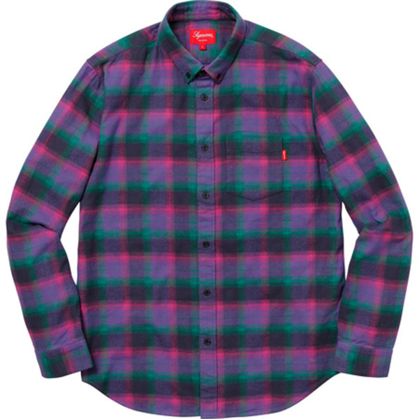 [해외] 슈프림 타탄 플란넬 셔츠 Supreme Tartan Flannel Shirt 18ss