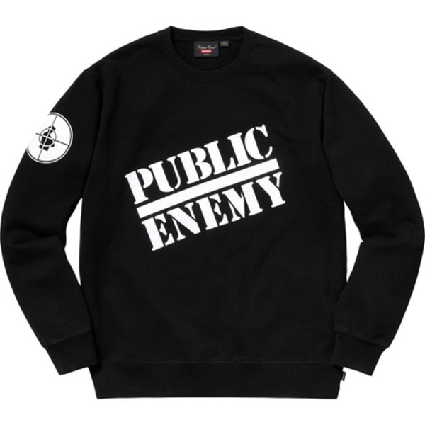 [해외] 슈프림 언더커버 퍼브릭 에너미 크루넥 Supreme UNDERCOVER Public Enemy Crewneck Sweatshirt 18ss