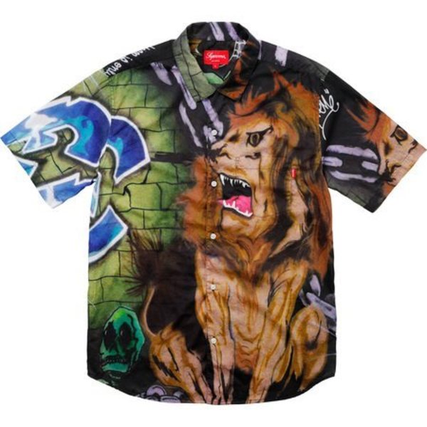 [해외] 슈프림 라이온스 덴 셔츠 Supreme Lion&#039;s Den Shirt 18SS