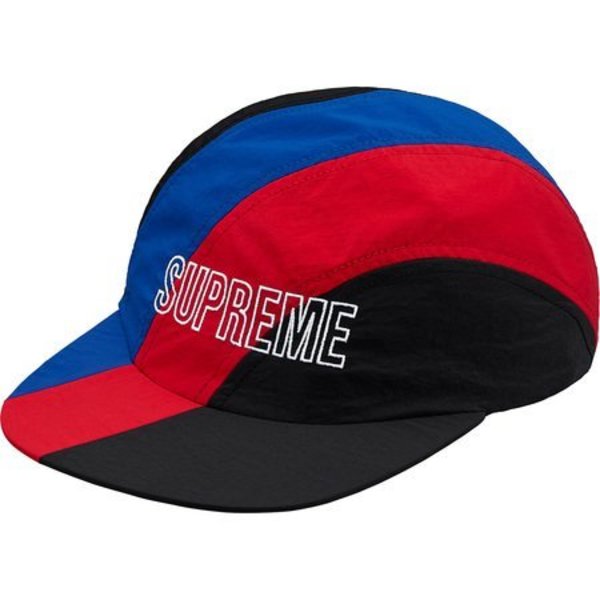 [해외] 슈프림 다이에고널 스트라이프 나일론 햇 Supreme Diagonal Stripe Nylon Hat 18SS