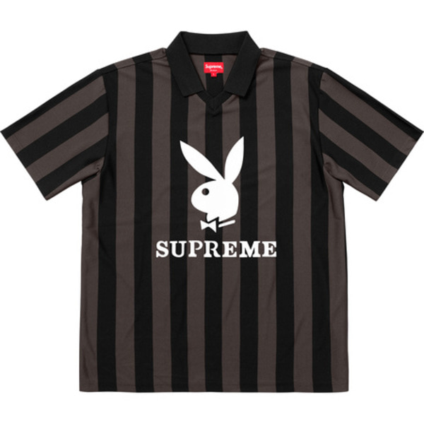 [해외] 슈프림 플레이보이 사커 져지 Supreme Playboy Soccer Jersey 18SS