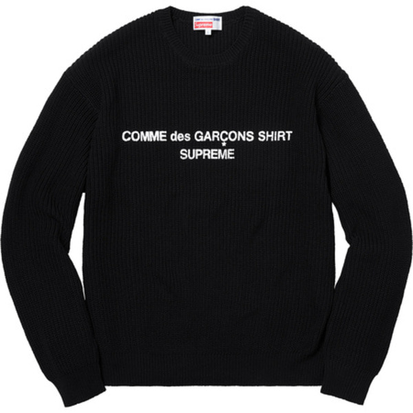 [해외] 슈프림 꼼데가르송 스웨터 Supreme Comme des Garcons Shirt Sweater 18FW