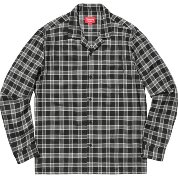 [해외] 슈프림 플레이드 레이온 셔츠 Supreme Plaid Rayon Shirt 19SS