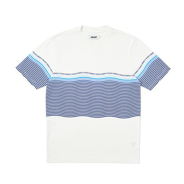 [해외] 팔라스 웨이비 스트라이프 티셔츠 Palace Wavey Stripe T-Shirt 19SS
