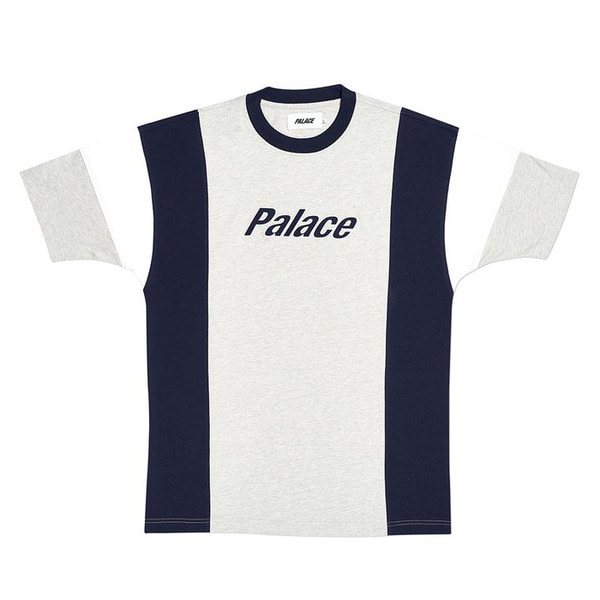 [해외] 팔라스 듀오 패널 티셔츠 Palace Duo Panel T-shirt 19FW