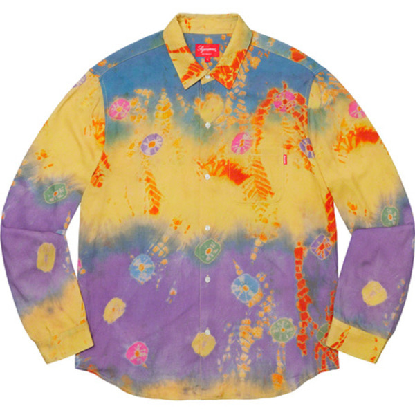 [해외] 슈프림 바틱 프린트 레이온 셔츠 Supreme Batik Print Rayon Shirt 19FW