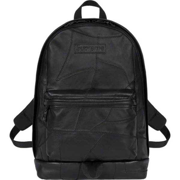 [해외] 슈프림 패치워크 레더 백팩 Supreme Patchwork Leather Backpack 19FW 관세포함