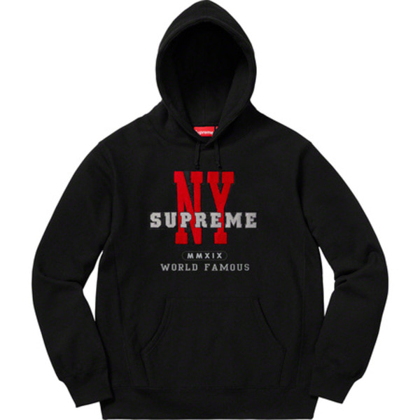 [해외] 슈프림 뉴욕 후드 Supreme NY Hooded Sweatshirt 19FW