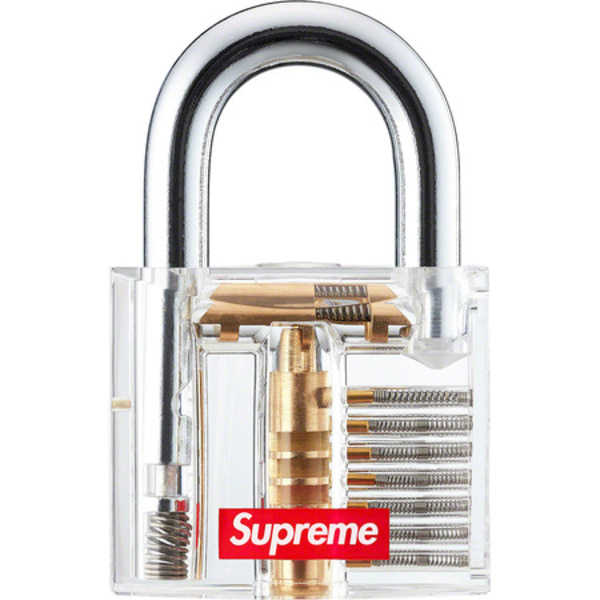 [해외] 슈프림 트랜스페어런트 락 Supreme Transparent Lock 20SS