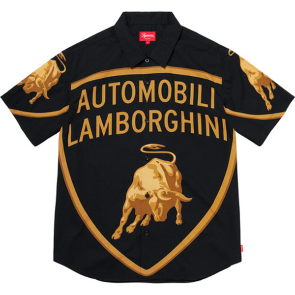[해외] 슈프림 오토모빌리 람보르기니 숏슬리브 셔츠 Supreme Automobili Lamborghini S/S Shirt 20SS