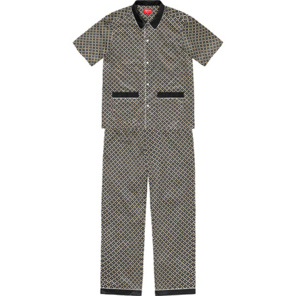 [해외] 슈프림 사틴 파자마 세트 Supreme Satin Pajama Set 20SS