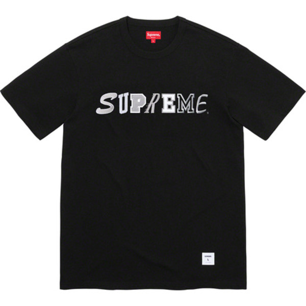 [해외] 슈프림 컬리지 로고 숏슬리브 탑 Supreme Collage Logo S/S Top 20FW