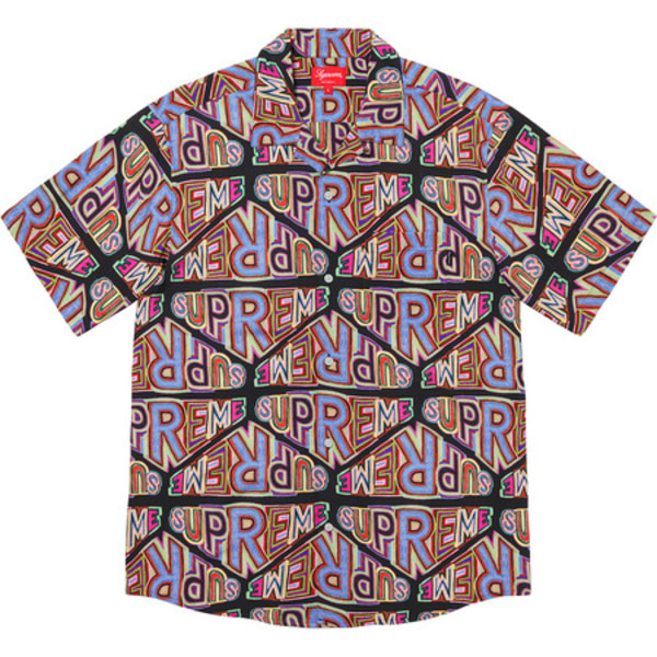 [해외] 슈프림 퍼스펙티브 레이온 숏슬리브 셔츠 Supreme Perspective Rayon S/S Shirt 20FW