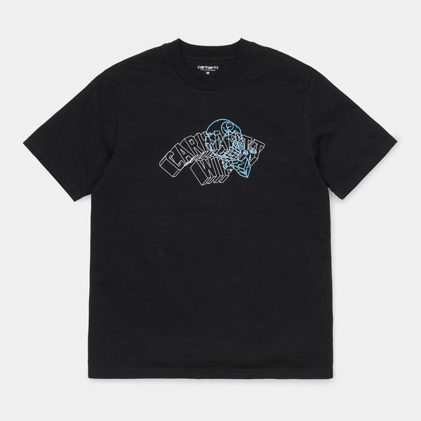 [해외] 칼하트 윕 리믹스 스크립트 티셔츠 Carhartt Wip Remix Script T-Shirt