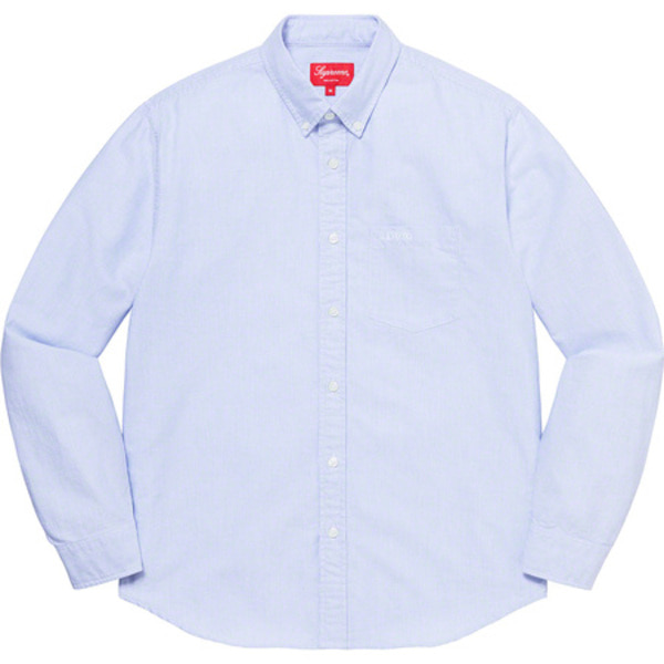 [해외] 슈프림 스트라이프 옥스포드 셔츠 Supreme Stripe Oxford Shirt 21SS