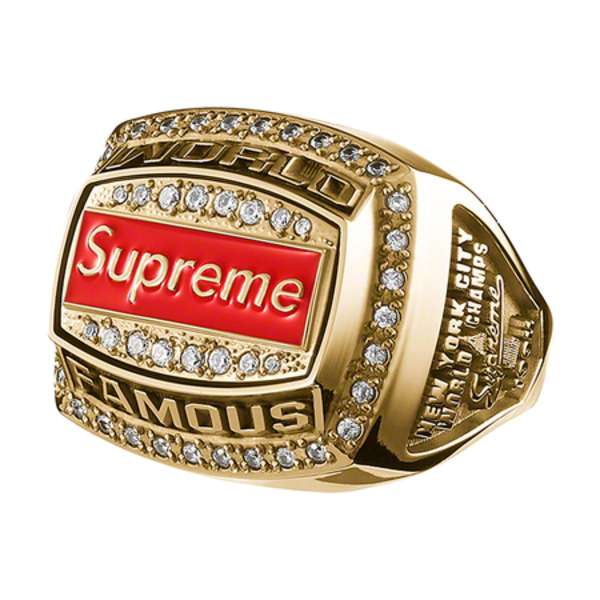 [해외] 슈프림 조스턴스 월드 페이머스 챔피언 링 Supreme Jostens World Famous Champion Ring 21SS