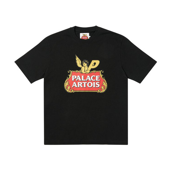 [해외] 팔라스 스텔라 아르투아 카르투슈 티셔츠  Palace Stellar Artois Cartouche T-Shirt 21SS