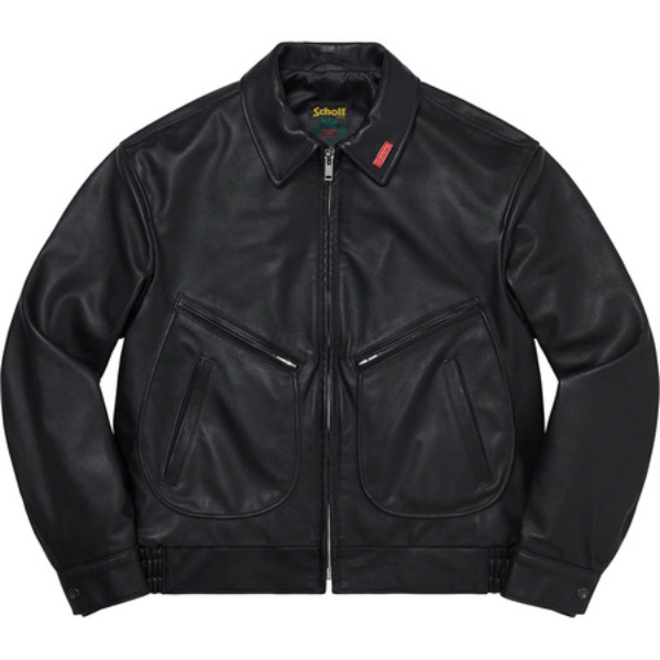 [해외] 슈프림 스캇 레더 워크 자켓 Supreme Schott Leather Work Jacket 21SS