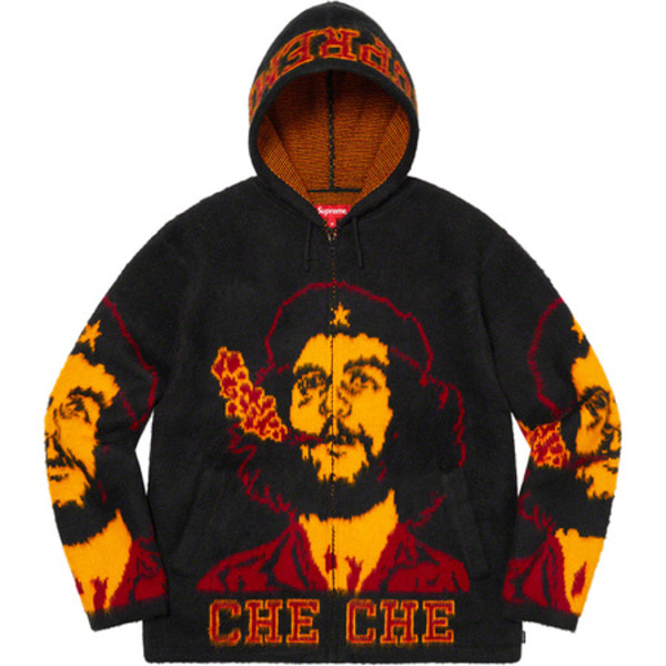 [해외] 슈프림 체 후디드 집 업 스웨터 Supreme Che Hooded Zip Up Sweater 21SS