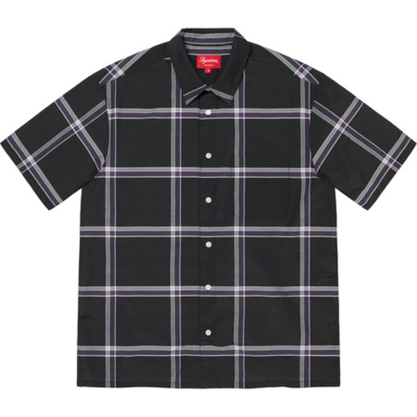 [해외] 슈프림 라이트웨이트 플레이드 숏슬리브 셔츠 Supreme Lightweight Plaid S/S Shirt 21SS