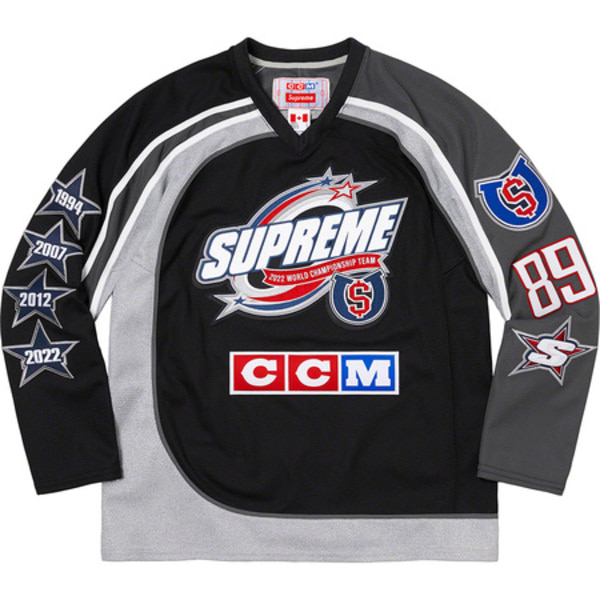 [해외] 슈프림 CCM 올스타 하키 져지 Supreme CCM All Stars Hockey Jersey 22FW
