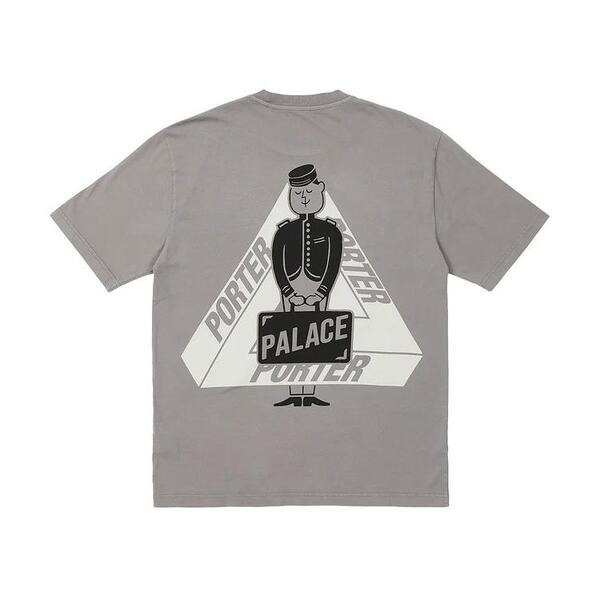 [해외] 팔라스 포터 트라이퍼그 벨 보이 티셔츠 Palace Porter Tri-Ferg Bell Boy T-Shirt 23SS