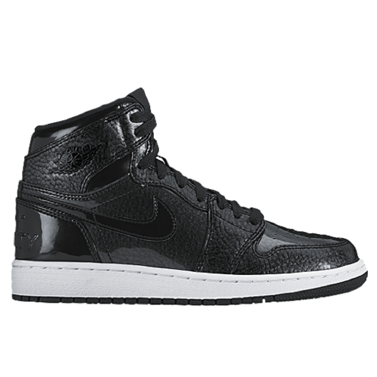 [해외] 나이키 조던 1 블랙 페턴트 GS Nike Jordan 1 Retro Black Patent GS 705300-017