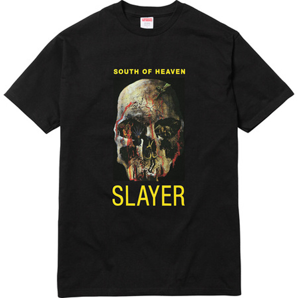 [해외] 슈프림 슬레이어 해골티 Supreme Slayer South Of Heaven Tee