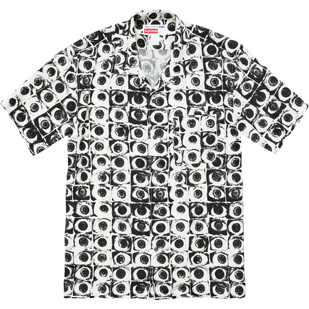 [해외] 슈프림 꼼데가르송 아이즈 레이온 셔츠 Supreme COMME des GARÇONS Eyes Rayon Shirt 17SS 관세포함