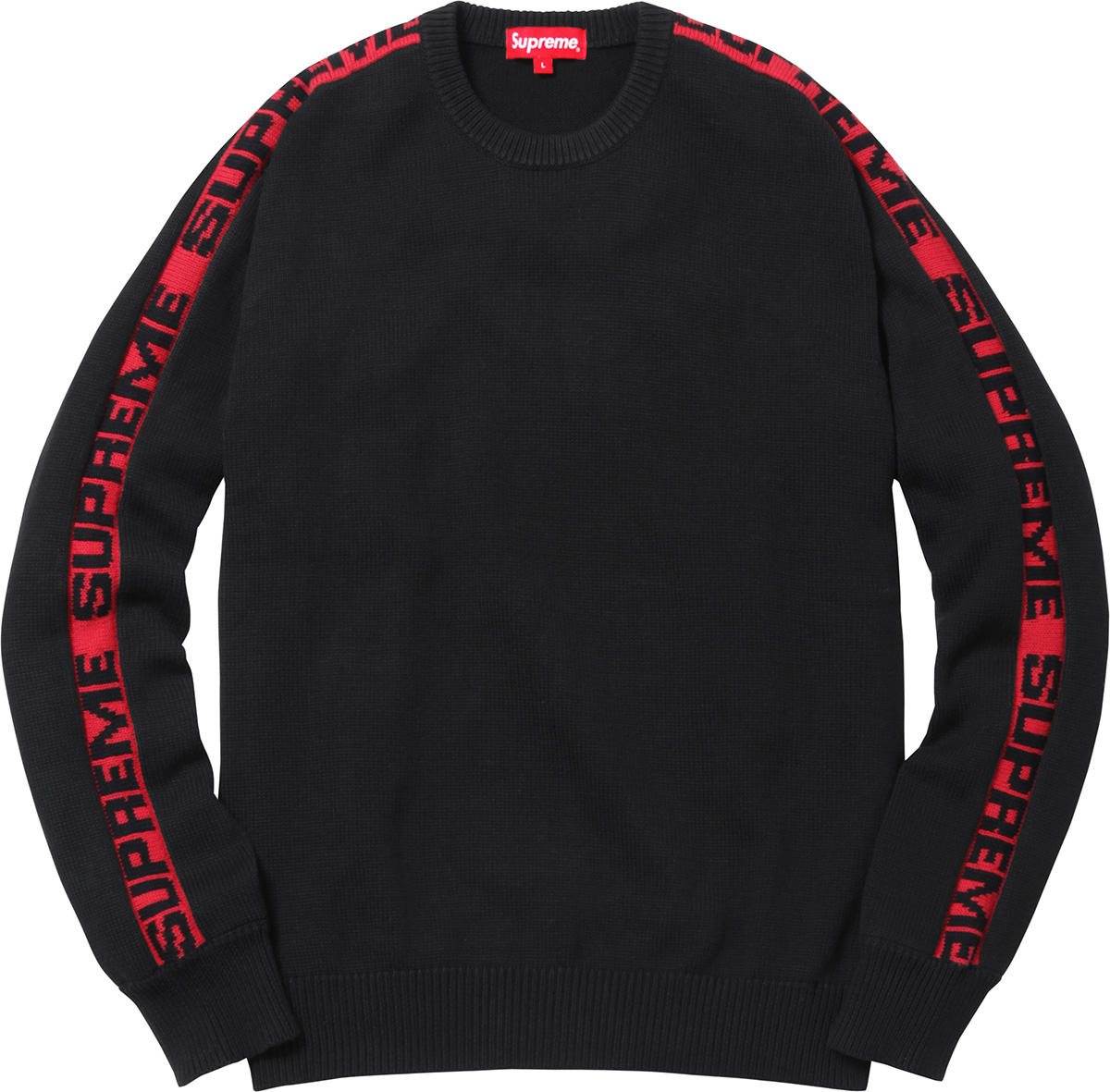 [해외] 슈프림 슬리브 스트라이프 스웨터 Supreme Sleeve Stripe Sweater 17SS