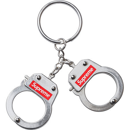 [해외] 슈프림 핸드커프 키체인 Supreme Handcuffs Keychain 17FW