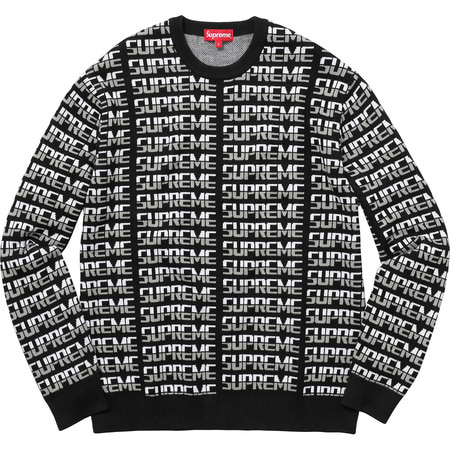 [해외] 슈프림 리피트 스웨터 Supreme Repeat Sweater 17FW