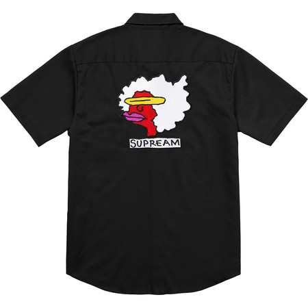 [해외] 슈프림 곤즈 램 워크 셔츠 Supreme Gonz Ramm Work Shirt 17FW