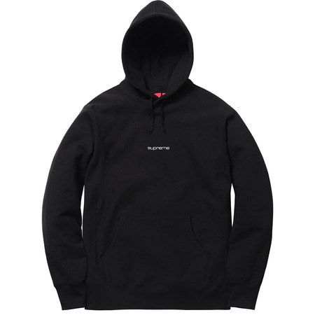 [해외] 슈프림 콤팩트 로고 후드 Supreme Compact Logo Hooded Sweatshirt 17FW