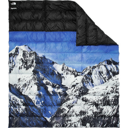 [해외] 슈프림 더 노스페이스 마운틴 눕시 이불 Supreme The North Face Mountain Nupste Blanket 17FW 관세포함