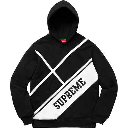 [해외] 슈프림 다이애그널 후드 Supreme Diagonal Hooded Sweatshirt 18ss