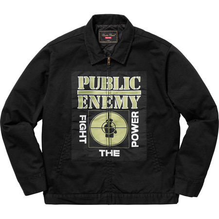 [해외] 슈프림 언더커버 퍼브릭 에너미 워크 셔츠 Supreme UNDERCOVER Public Enemy Work Jacket 18ss 관세포함