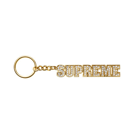 [해외] 슈프림 블록 로고 키체인 Supreme Block Logo Keychain 18SS