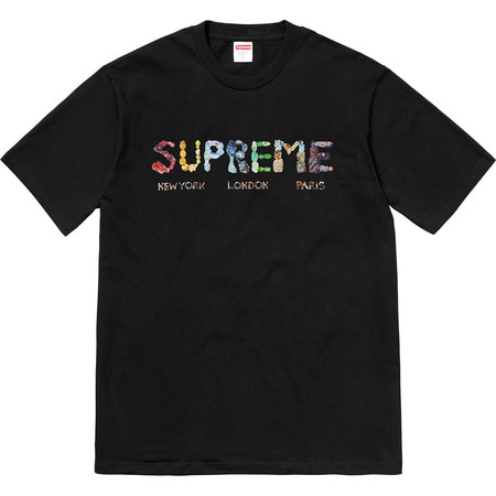 [해외] 슈프림 락 티셔츠 Supreme Rocks Tee 18SS