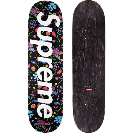 [해외] 슈프림 에어브러쉬드 플로럴 스케이트보드 Supreme Airbrushed Floral Skateboard 19SS