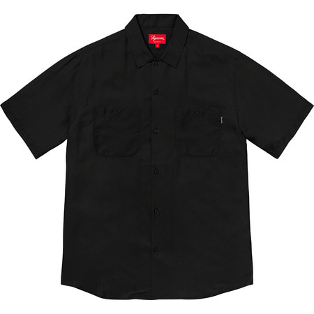 [해외] 슈프림 실크 숏슬리브 워크 셔츠 Supreme Silk S/S Work Shirt 20SS
