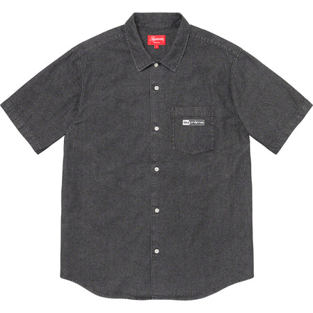 [해외] 슈프림 인버트 데님 숏슬리브 셔츠 Supreme Invert Denim S/S Shirt 20SS