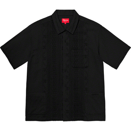 [해외] 슈프림 엠브로이더드 숏슬리브 셔츠 Supreme Embroidered S/S Shirt 20SS