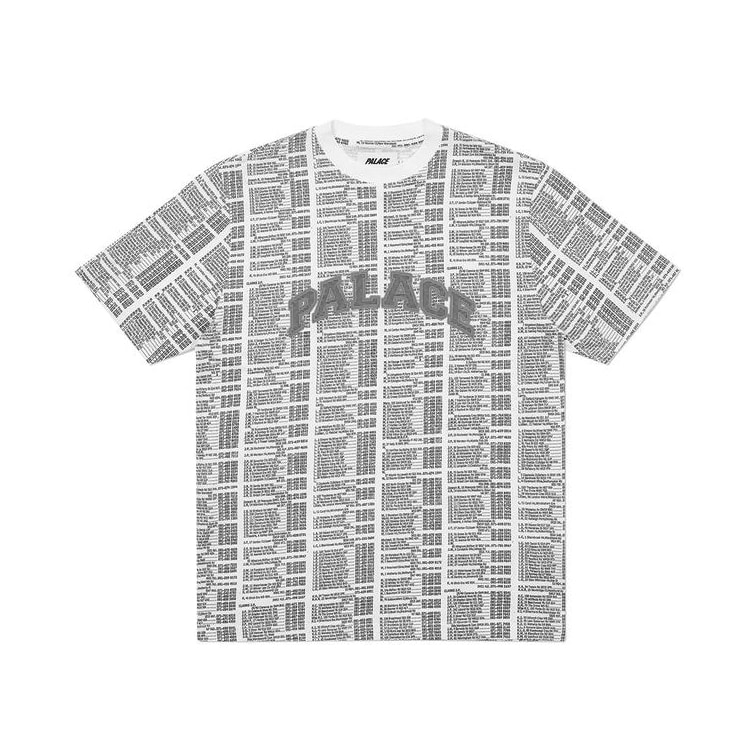 [해외] 팔라스 벨 맨 올오버 티셔츠 Palace Bell Man Allover T-Shirt 20FW