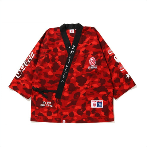 [해외] 베이프 X 코카 콜라 기모노 셔츠 BAPE x Coca Cola Kimono Shirt