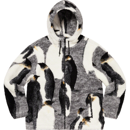 [해외] 슈프림 펭귄 후디드 후리스 자켓 Supreme Penguins Hooded Fleece Jacket 20FW