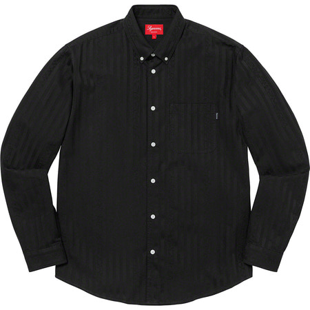 [해외] 슈프림 제커드 스트라이프 트윌 셔츠 Supreme Jacquard Stripe Twill Shirt 20W
