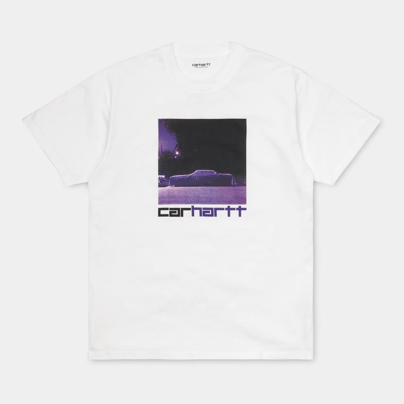 [해외] 칼하트 윕 퍼플 카 티셔츠 Carhartt Wip Purple Car T-Shirt