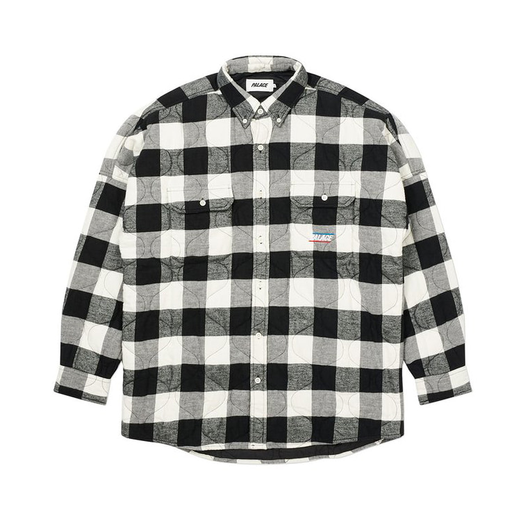 [해외] 팔라스 퀼트 미트 플레이드 셔츠 Palace Quilt Mit Plaid Shirt 20FW